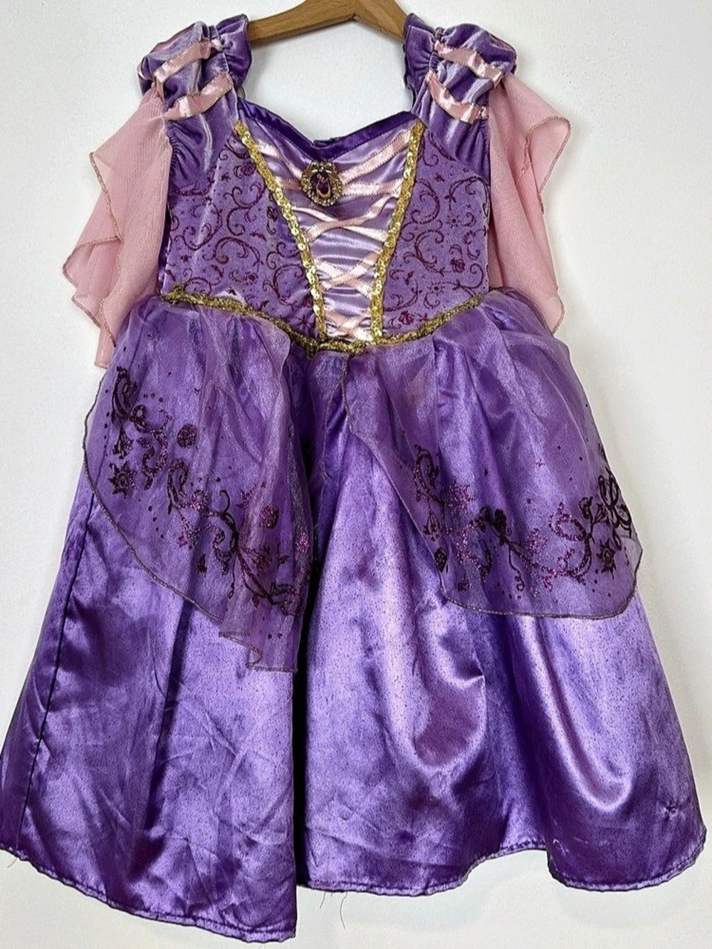Disney Rapunzel Costume for Kids – Tangled Purple Dress 5-6Y